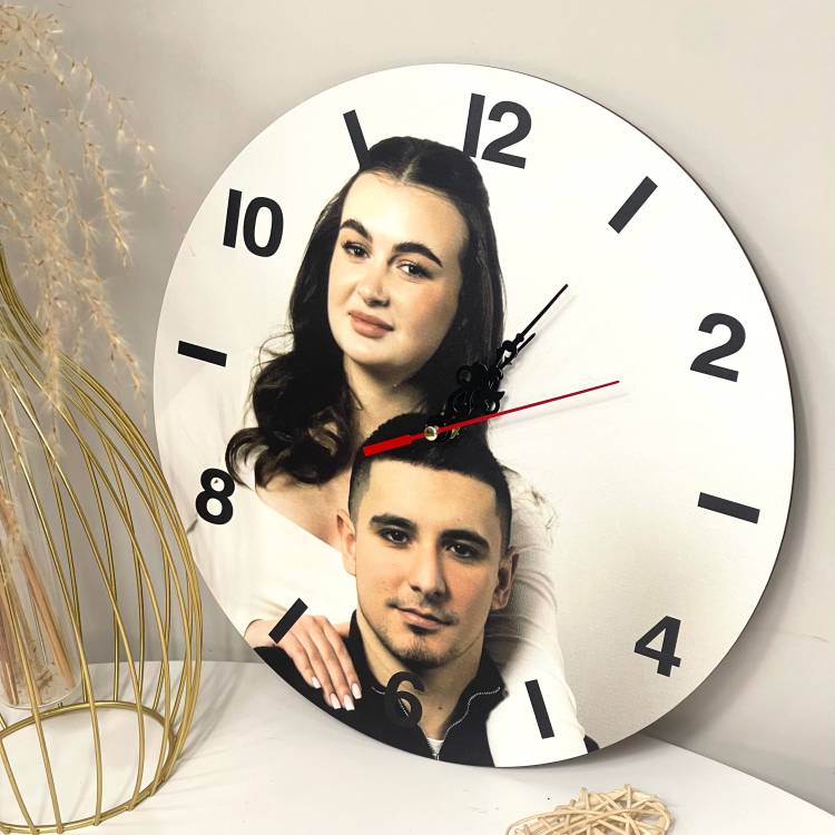 Годинник з Вашим Фото Настінний, Функціональний Декор в дім