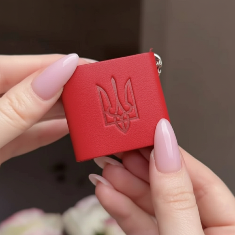 Шкіряний фотобрелок на ключі з вашими фотографіями (10–14 фото)