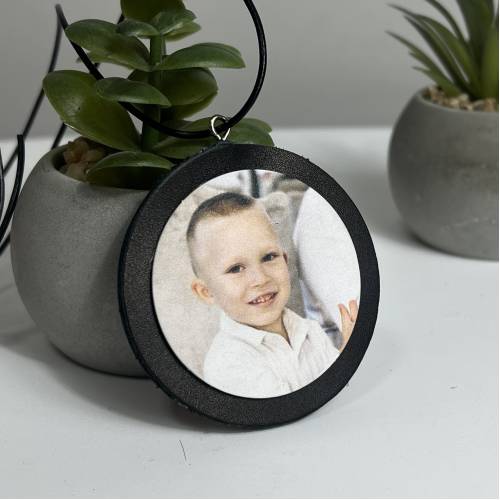 Автомобильная подвеска с индивидуальной фото-печатью ваших детей