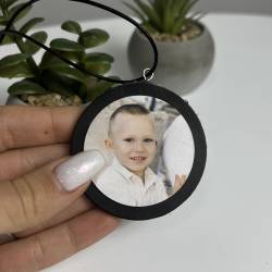 Автомобільна підвіска з індивідуальним фото друком ваших дітей