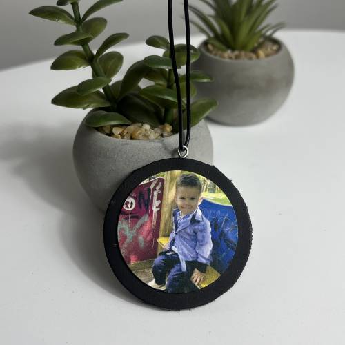 Автомобильная подвеска с индивидуальной фото-печатью вашего ребенка