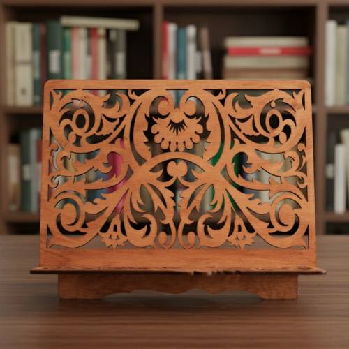 Декоративна Підставка під Книги Ажурна з Дерева m39.com.ua Декоративна Підставка під Книги Ажурна з Дерева