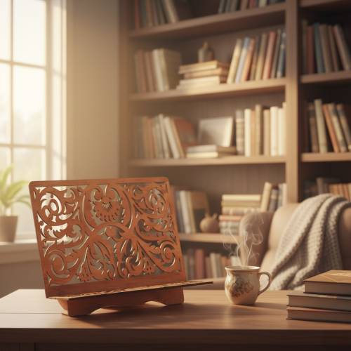 Декоративна Підставка під Книги Ажурна з Дерева m39.com.ua Декоративна Підставка під Книги Ажурна з Дерева