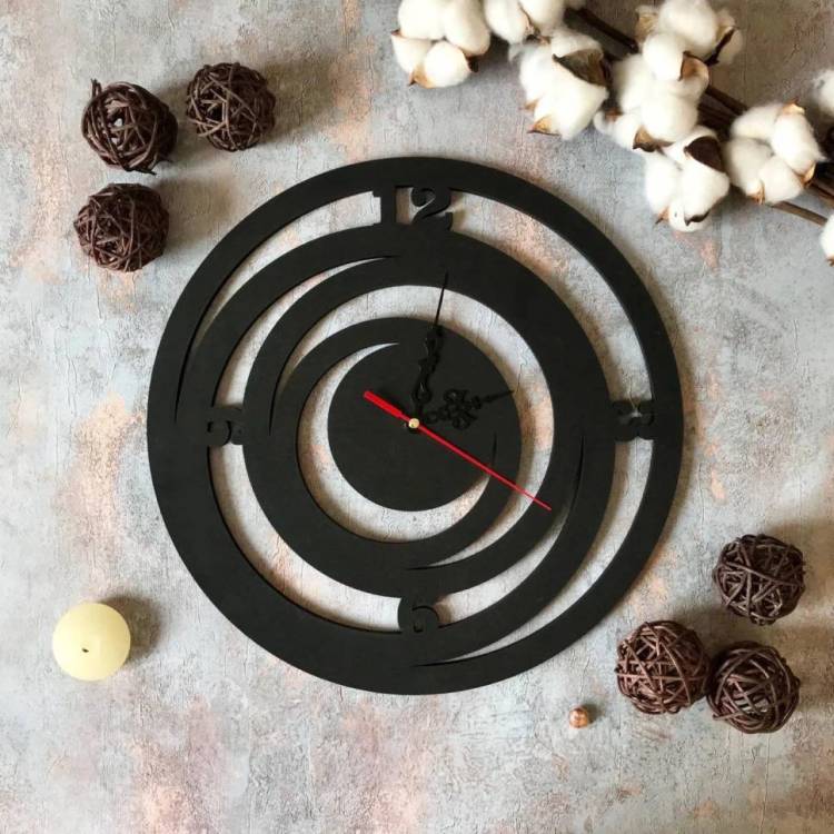 Настенные часы Круги абстрактные