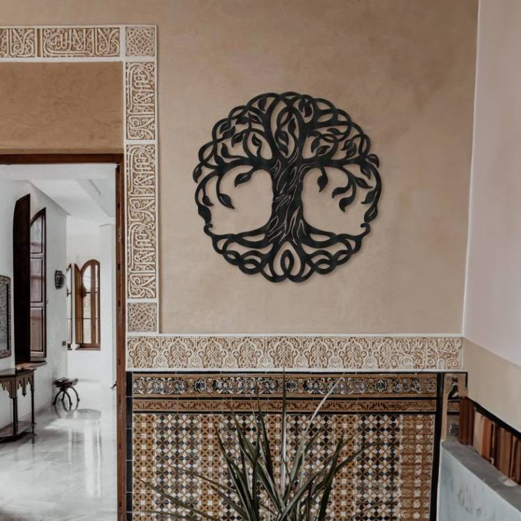 Декор для комнаты из дерева настенный - Картина на стену "Дерево Круглое", объемная, декоративное панно m39.com.ua Декор для комнаты из дерева настенный - Картина на стену "Дерево Круглое", объемная, декоративное панно