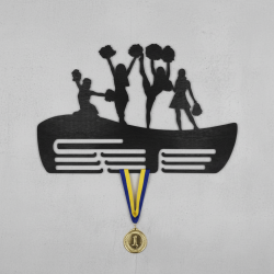 Медальниця з дерева Чирлідинг, cheerleading