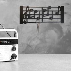 Подарок ко Дню Радио — Настенная Ключница из Деревья «Музыка»