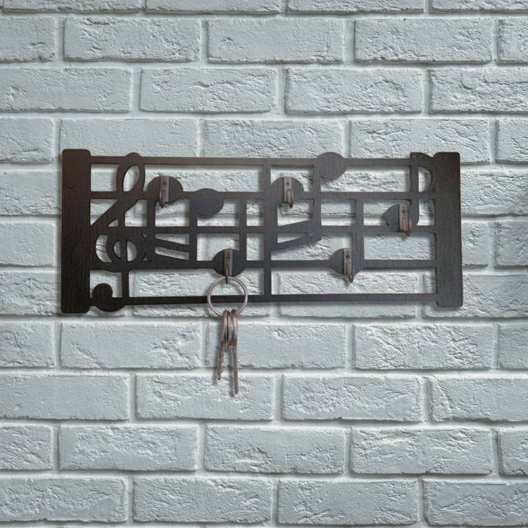 Подарок ко Дню Радио — Настенная Ключница из Деревья «Музыка» m39.com.ua Подарок ко Дню Радио — Настенная Ключница из Деревья «Музыка»