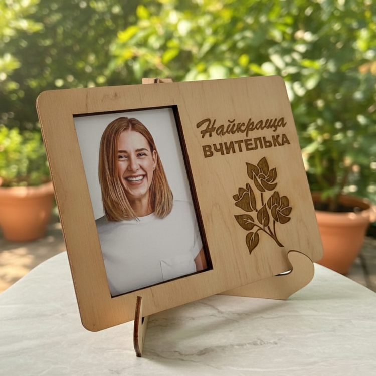 Подарунок Вчительці на 8 березня - фоторамка "Найкраща Вчителька" m39.com.ua Подарунок Вчительці на 8 березня - фоторамка "Найкраща Вчителька"