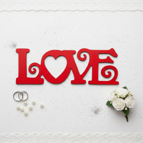 Слово Love из Дерева На Свадьбу, Романтическую Фотосессию, Лав Стори