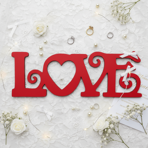 Слово Love из Дерева На Свадьбу, Романтическую Фотосессию, Лав Стори