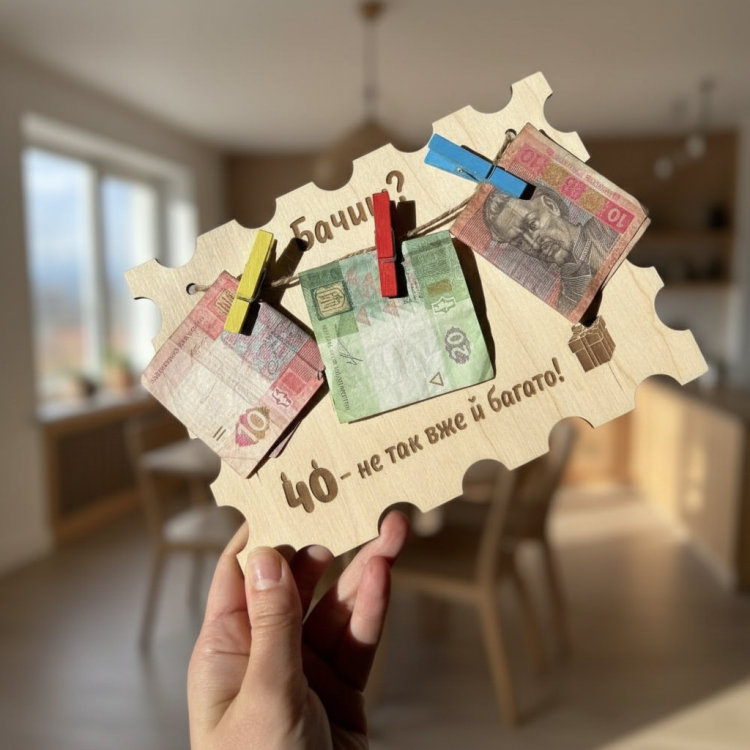 Оригінальна вітальна листівка на День Народження