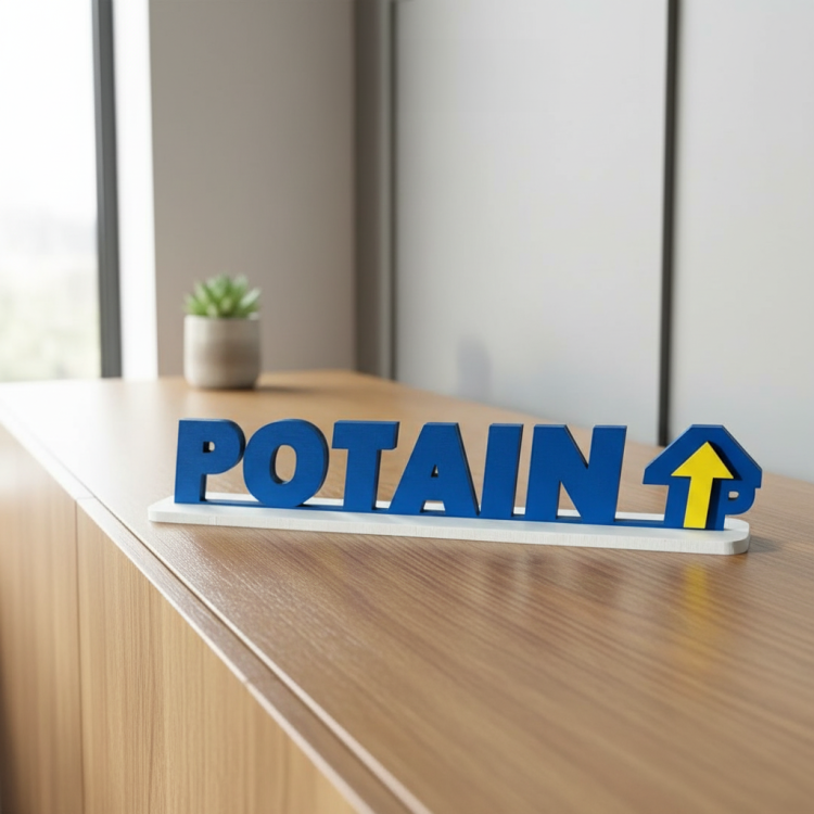 Логотип-Табличка Бізнесу з Дерева на замовлення