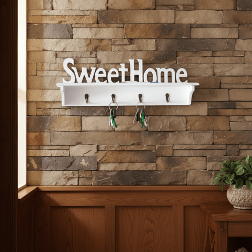 Ключница "Sweet Home" с полочкой 