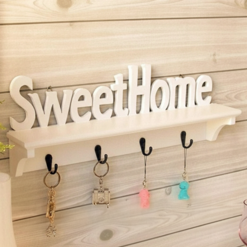 Ключница "Sweet Home" с полочкой 