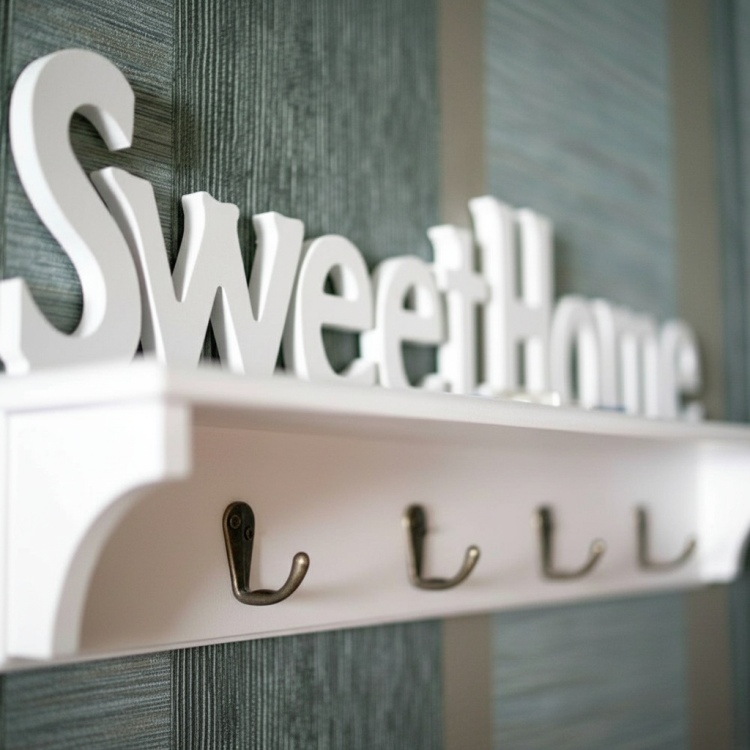 Ключниця "Sweet Home" з поличкою