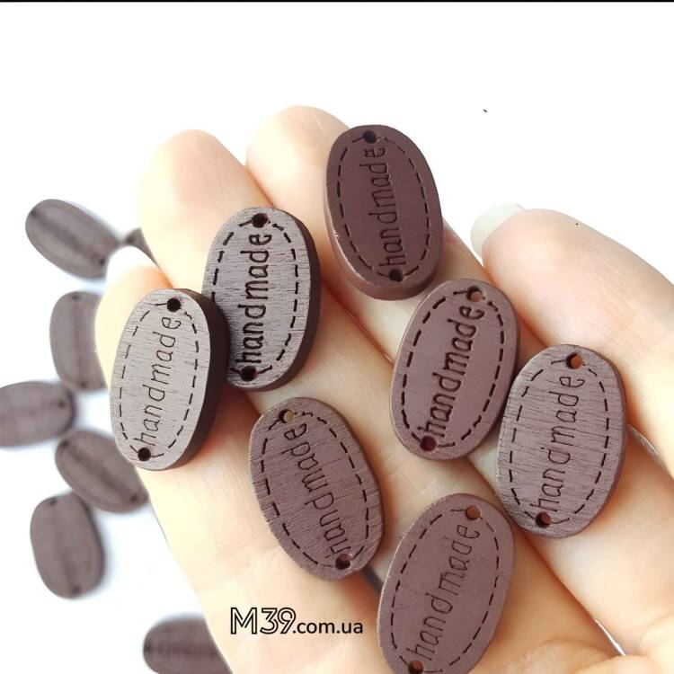Бирки, ярлыки, нашивки, лейбы из Дерева с Гравировкой