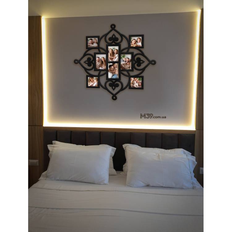 Фоторамка-коллаж "Цветок Счастья" настенная