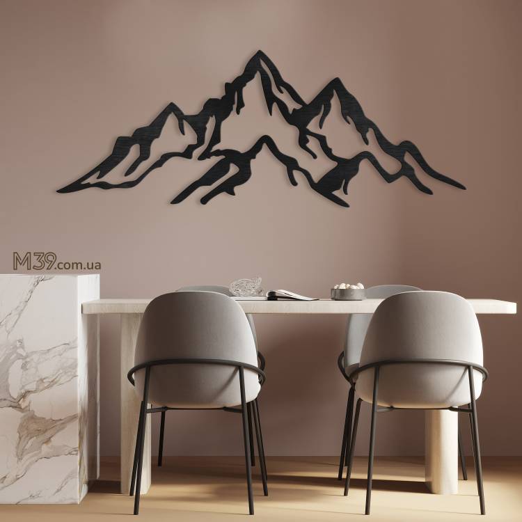 Настенный декор панно Горы природа