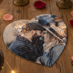 Подарунок на день закоханих — пазл з Вашим фото