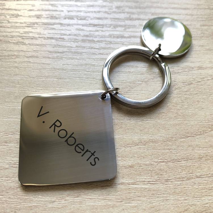 Подарунковий набір для чоловіка з гравіюванням (блокнот, ручка, флешка, брелок)