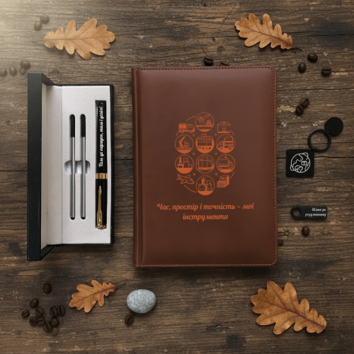 Подарочный набор для логиста с индивидуальной гравировкой m39.com.ua Подарочный набор для логиста с индивидуальной гравировкой