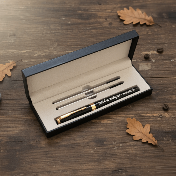 Именный Блокнот и Ручка для Ветеринара – Оригинальный Подарок