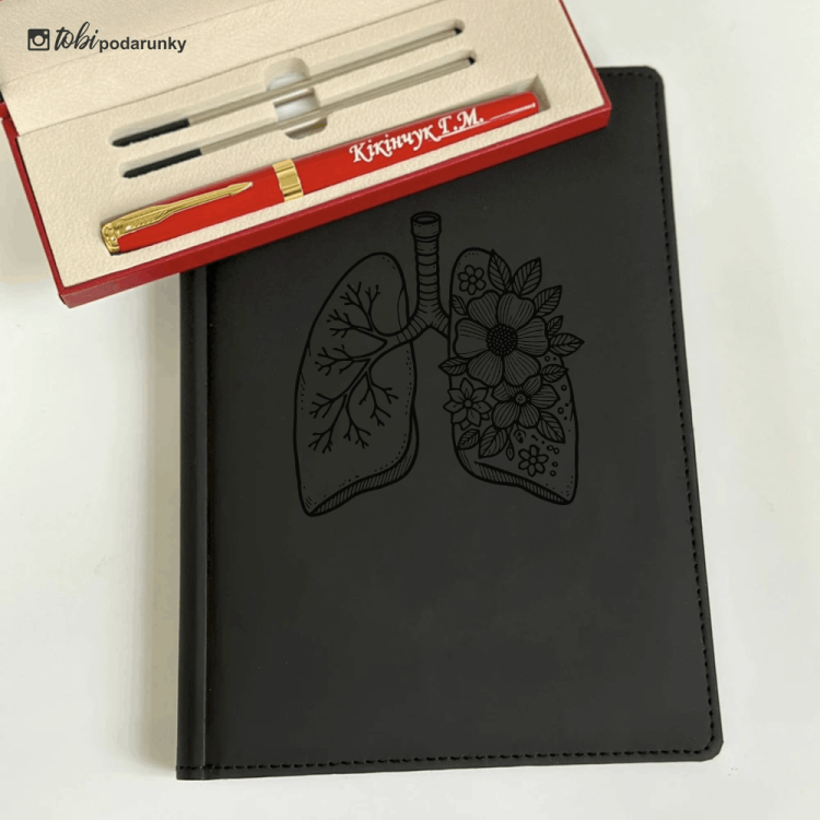  Подарунковий Набір Лікарю Фтизіатру, до Дня Лікаря з Персоналізованим Гравіюванням