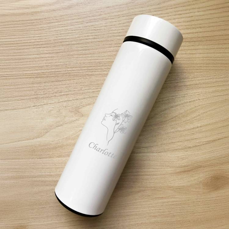 Іменний подарунковий набір для дівчини — блокнот, термос, ручка, брелок з гравіюванням m39.com.ua Іменний подарунковий набір для дівчини — блокнот, термос, ручка, брелок з гравіюванням