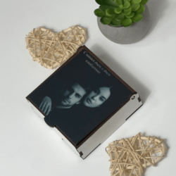 Коробка подарункова ХДФ з вашим фото (дерев