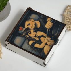 Коробка подарункова ХДФ з вашим фото (дерев