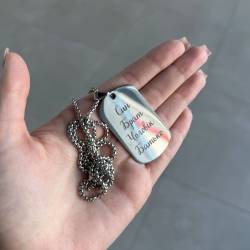 Персонализированный жетон «Любим тебя»