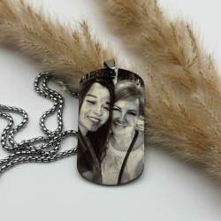 Подарочный жетон с двухсторонней гравировкой - фото + надпись