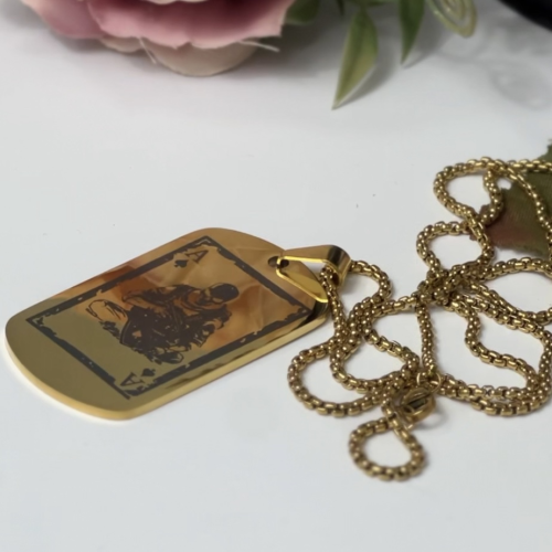 Армійський жетон з гравіюванням власного важливого зображення m39.com.ua Армійський жетон з гравіюванням власного важливого зображення