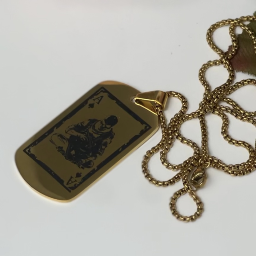 Армійський жетон з гравіюванням власного важливого зображення m39.com.ua Армійський жетон з гравіюванням власного важливого зображення