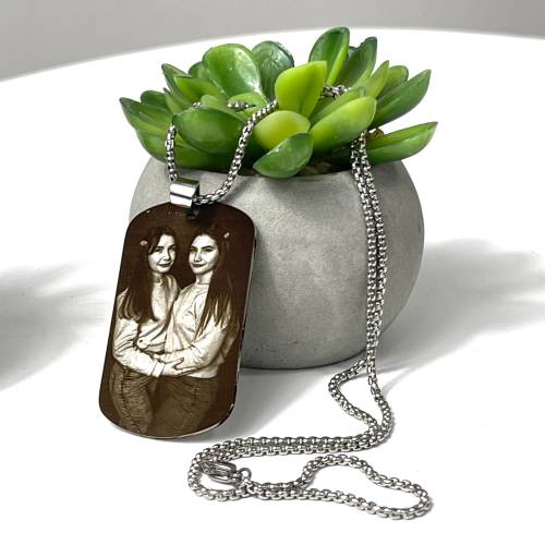 Жетон з гравіюванням Сімейного Фото