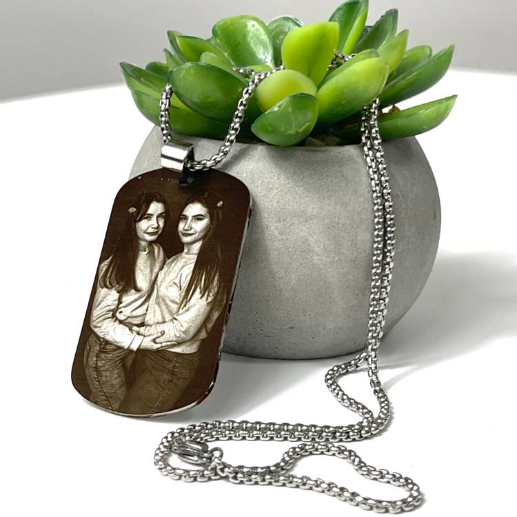 Жетон з гравіюванням Сімейного Фото