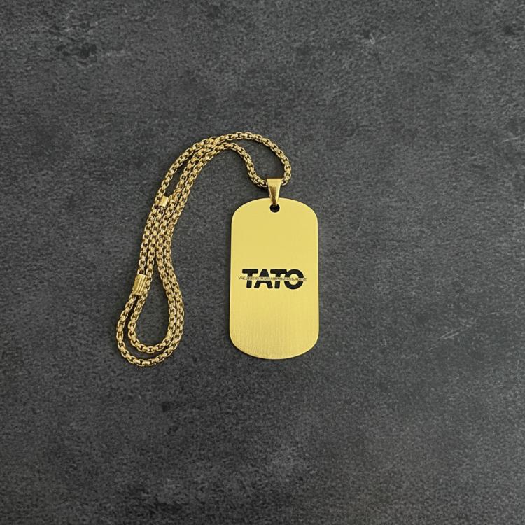 Подарунок для Тата - Жетон "Улюблені люди називають мене ТАТО" з персоналізованим гравіюванням