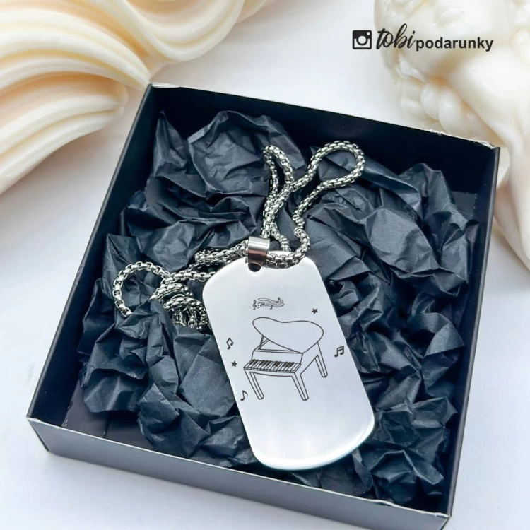 Жетон для піаніста — персоналізований подарунок для музиканта m39.com.ua Жетон для піаніста — персоналізований подарунок для музиканта