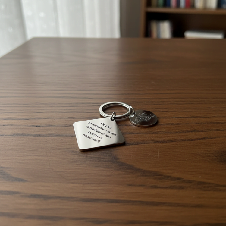 Подарунок водію з персоналізацією Не спи за кермом...