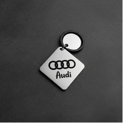 Брелок для ключей с логотипом Audi