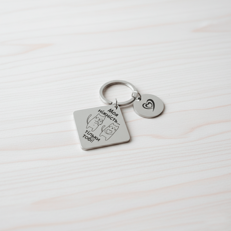 Милий подарунок дівчині з персоналізацією "Моя ніжність тільки тобі"