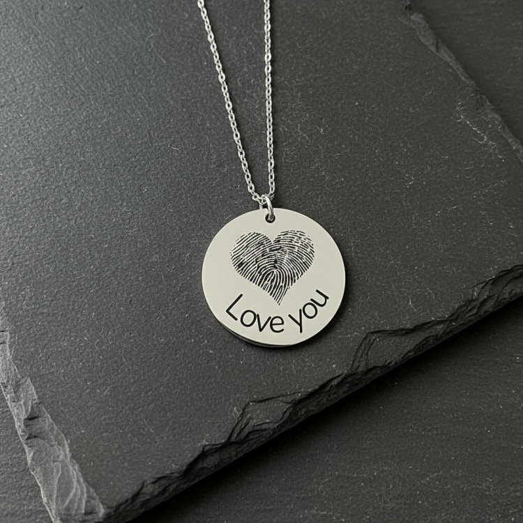 Подвеска с милой гравировкой для влюбленных m39.com.ua Подвеска с милой гравировкой для влюбленных