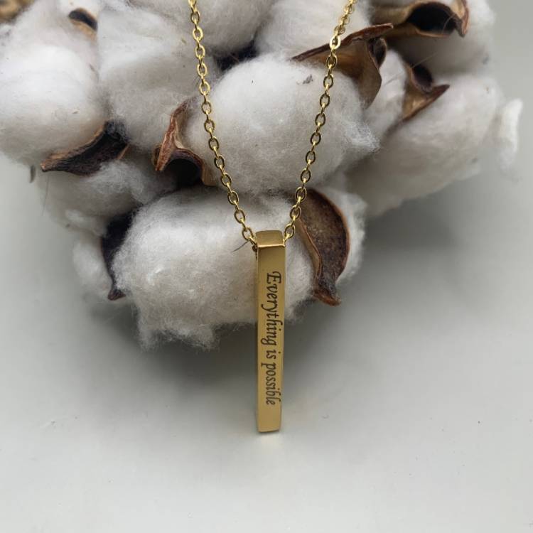 Роскошный подарок на день Св.Николая – ювелирное украшение с персонализированной гравировкой