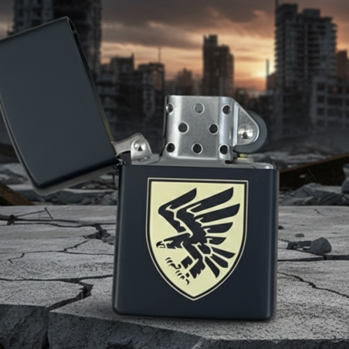 Приємний подарунок коханому - Запальничка з гравіюванням емблеми