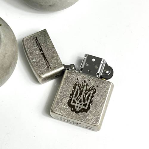 Подходящий подарок для военного - Стильная Серебряная Зажигалка с Гравировкой m39.com.ua Подходящий подарок для военного - Стильная Серебряная Зажигалка с Гравировкой