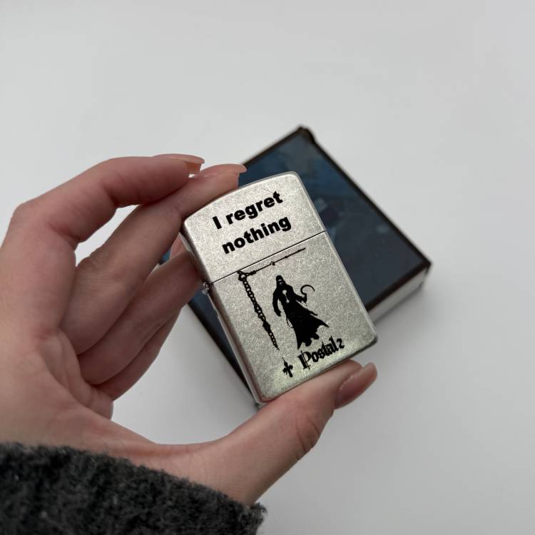 Персоналізована бензинова запальничка з гравіюванням