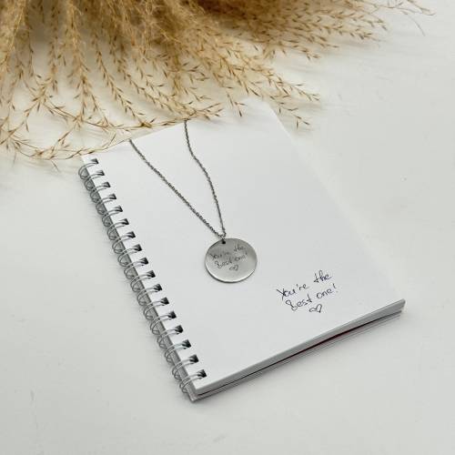 Жетон Круглий, Підвіска з Гравіюванням "You