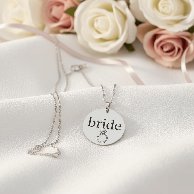 Ідеальний подарунок нареченій на дівич-вечір — підвіска з гравіюванням 