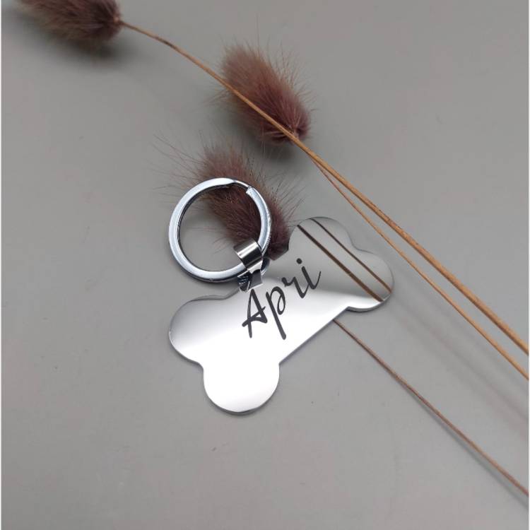 Адресник для Песика у Формі Кісточки з Персоналізованим Гравіюванням